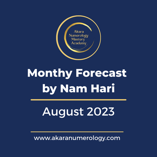 Numerology for August 2023: Synchronize Your Psyche by Nam Hari