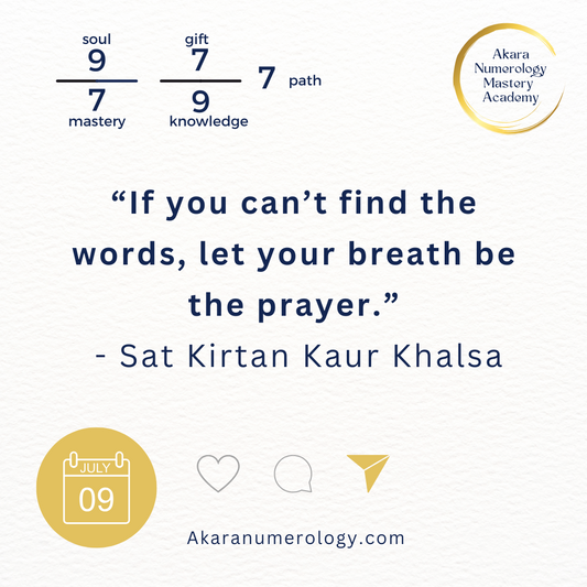 “July 9th Daily Numerology Forecast – Emotional sensitivity, triple 7 energy, and intuitive depth — embrace the power of pause.”