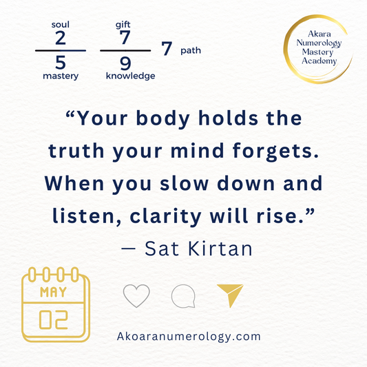 May 2, 2025 – Reclaim Your Trust Through Inner Listening