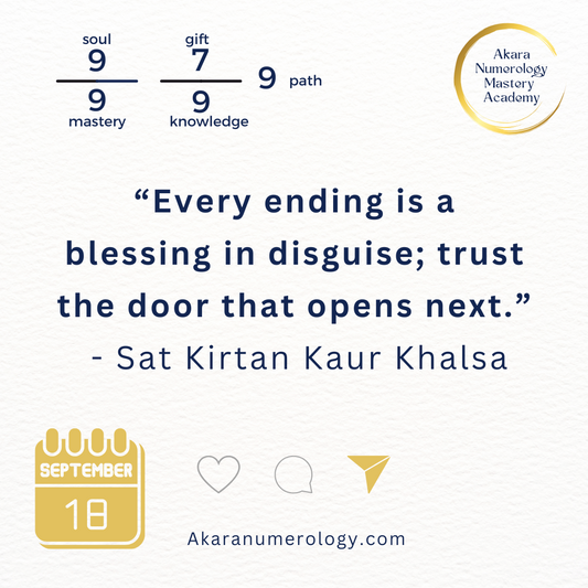 🌟 Sept 18, 2025 — Akara Numerology Energy Forecast