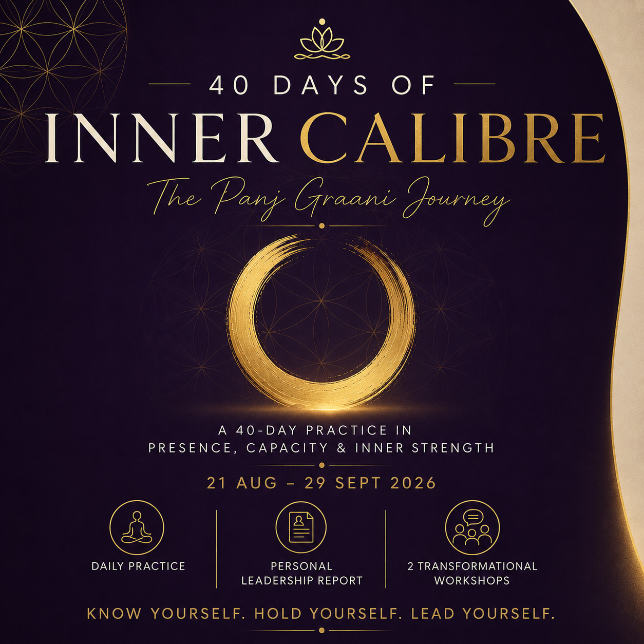 40 DAYS OF INNER CALIBRE