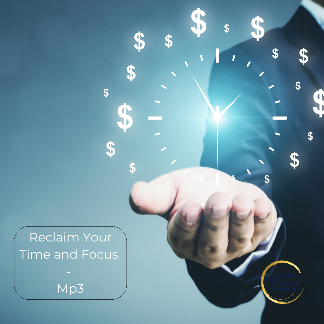 Reclaim Your Time and Focus - Mp3