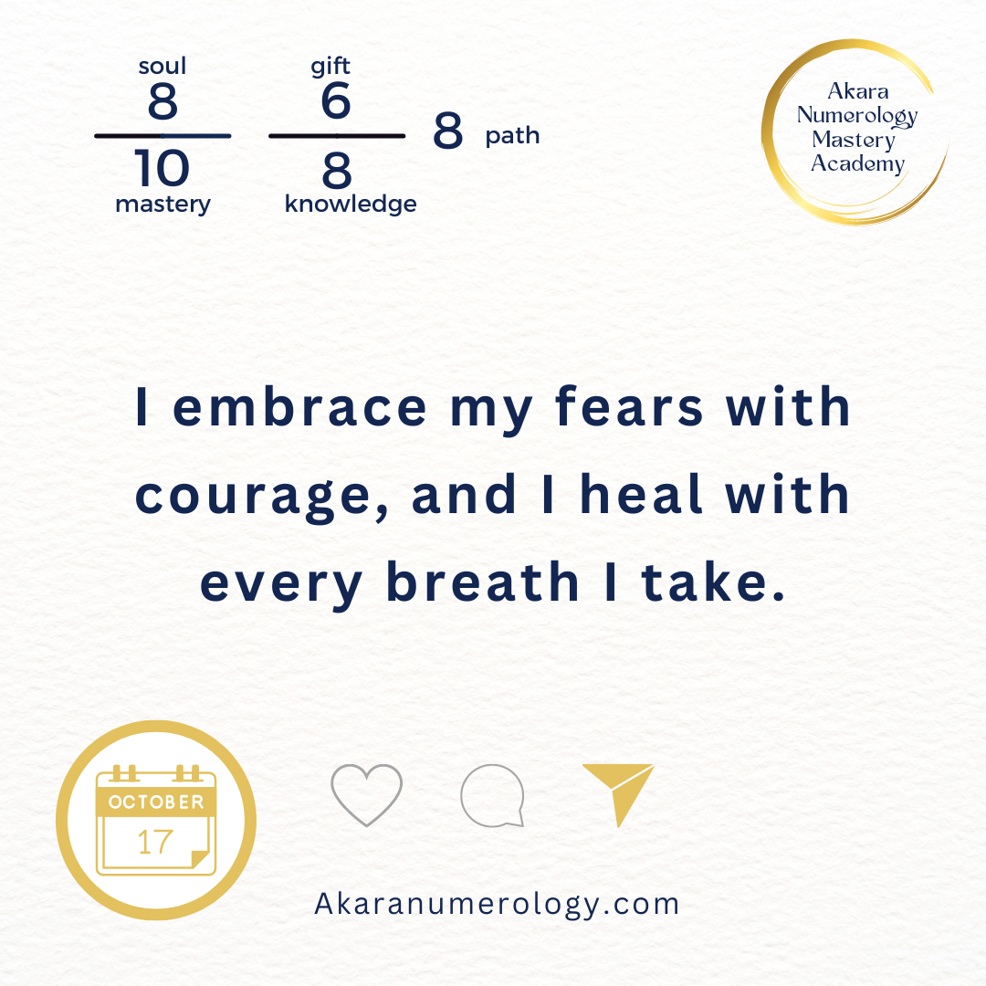 October 17th, 2024 – Healing Through Courage and Breath 🌬️