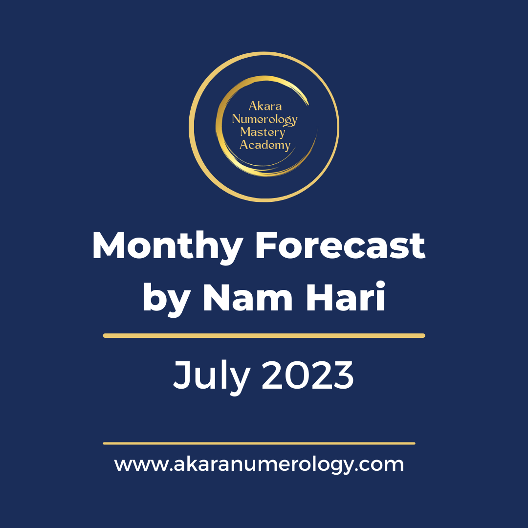 Numerology for July 2023: Watch Your Step & Follow Your Heart by Nam Hari
