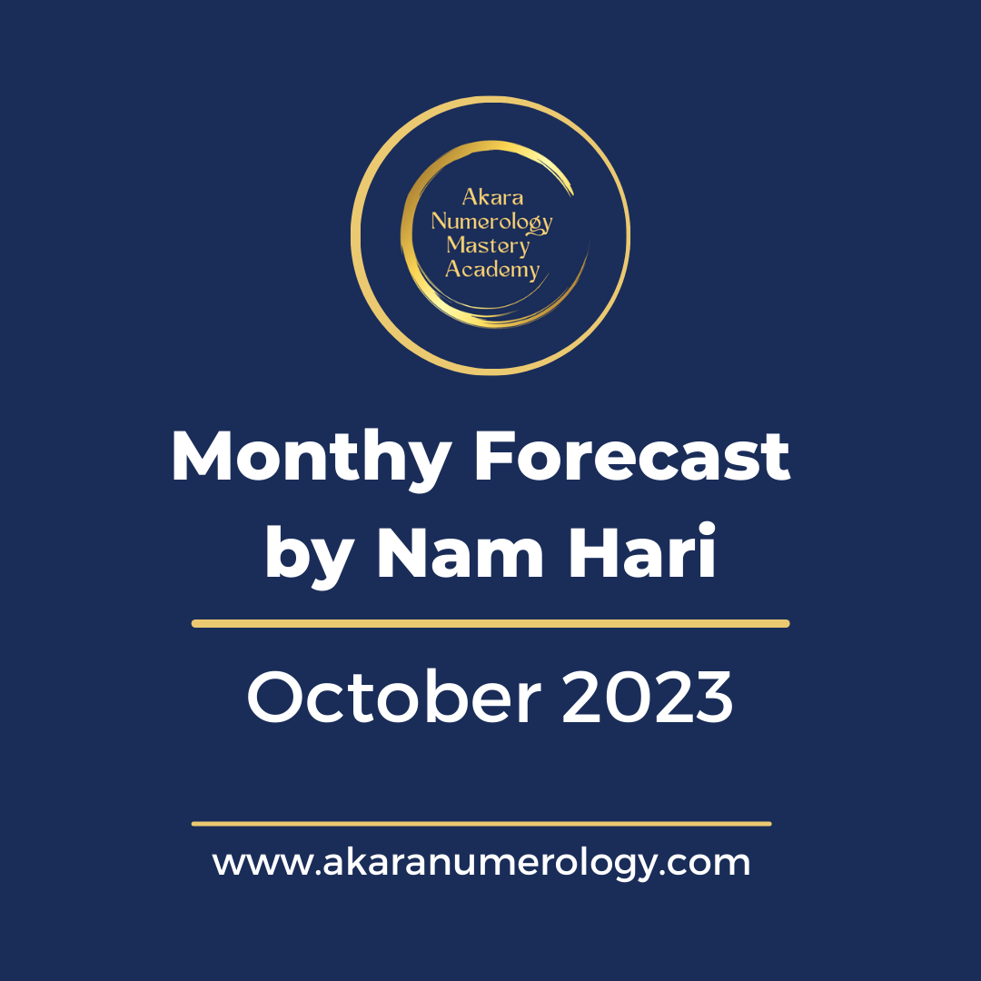 Monthly Forecast by Nsm Hari for October 2023