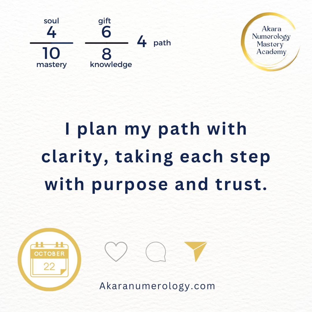 October 22nd, 2024 – Plan Your Path, Step by Step