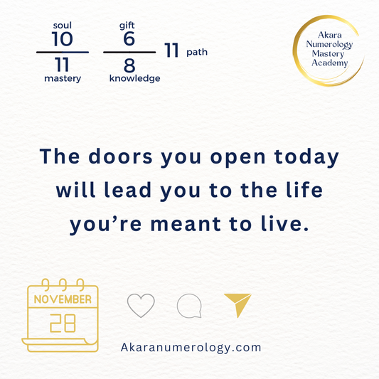 November 28th, 2024 – A Day of Transformative Choices 🌟