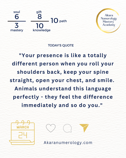 Tuesday, March 24th: Embody Honest Presence with Powerful Projection