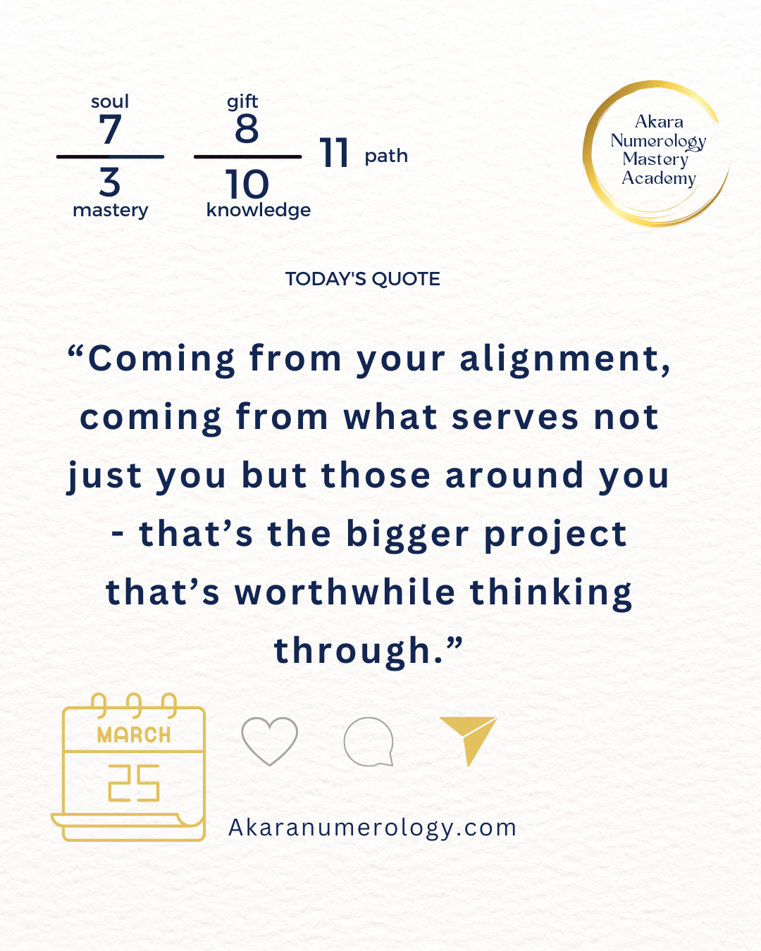 Wednesday, March 25th: Apply Intelligence with Divine Alignment - Workshop What Will April Bring?