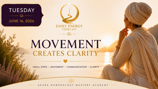 June 16, 2026 Daily Energy Forecast Stop Overthinking. Start Moving.