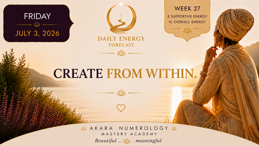 Friday, July 3 — Create from Within