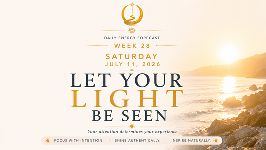 Saturday, July 11 — Let Your Light Be Seen