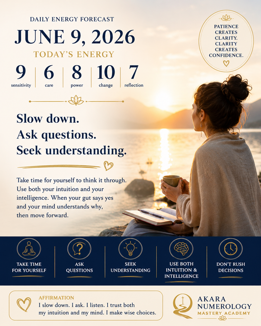 June 9: Slow Down Before You Speed Up