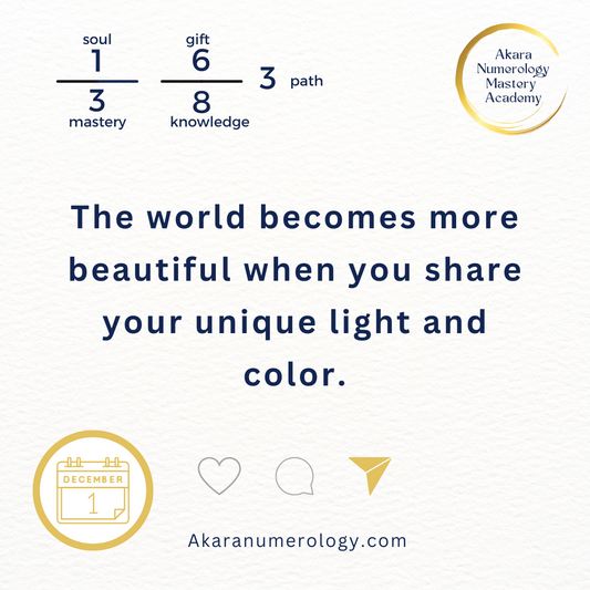 December 1st, 2024 – Embracing Your Unique Light 🌟