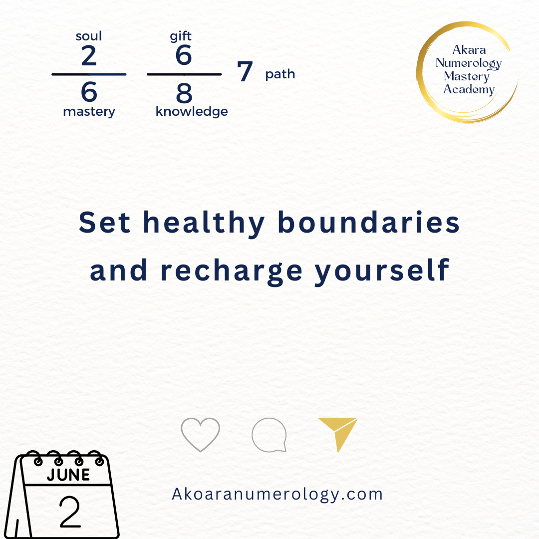 Forecast for June 2nd, 2024: Set Healthy Boundaries to Recharge Yourself