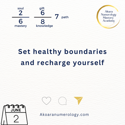 Forecast for June 2nd, 2024: Set Healthy Boundaries to Recharge Yourself