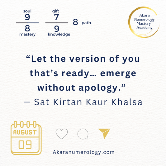 August 9, 2025 Akara Numerology Forecast — Double 9s and 8s for Emotional Clarity and Empowerment