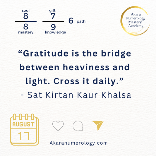 🌟 AUGUST 17 — Daily Akara Numerology Energy Forecast