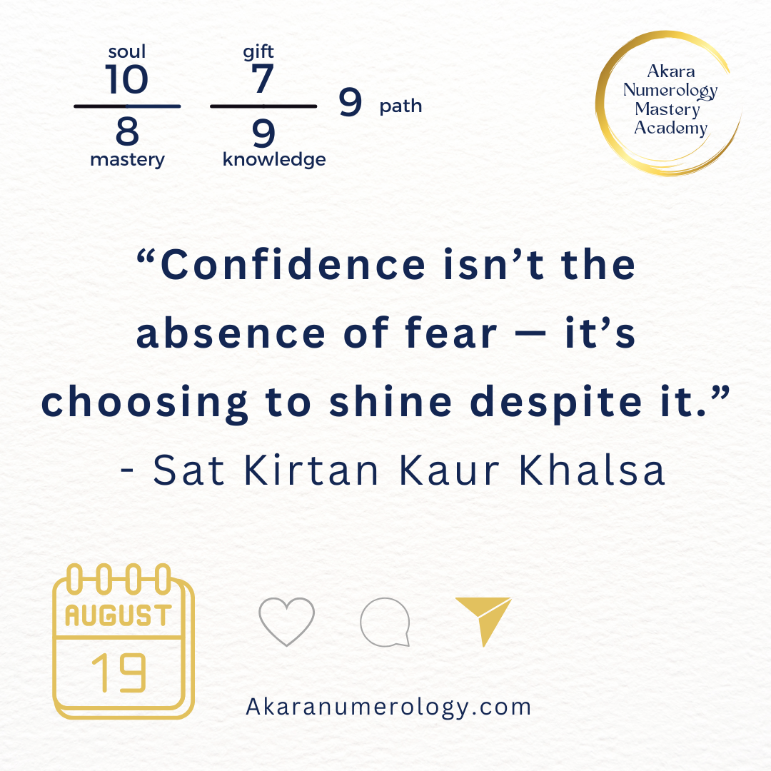 August 19, 2025 Akara Numerology Forecast — Radiant Body, Confidence, Double 9 Wisdom