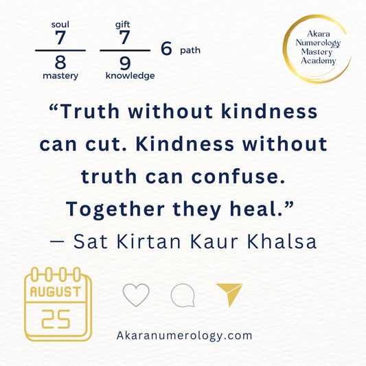 Akara Numerology forecast for August 25, 2025 — double 7s highlight reflection, intuition, and inner clarity.