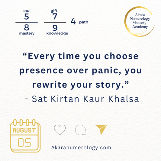 August 5, 2025 – Akara Numerology Forecast: Number 13 energy, communication, clarity, and transformation