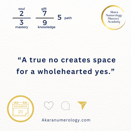 December 20 — Boundaries, Kindness & Emotional Sensitivity