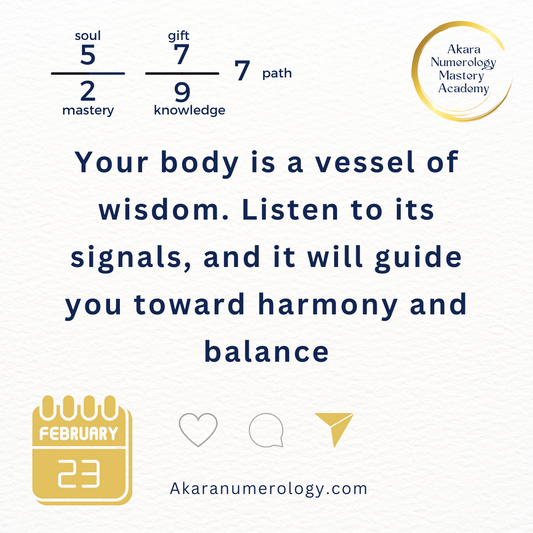 🌿 February 23rd, 2025: Honor Your Body & Trust Your Wisdom 🌿