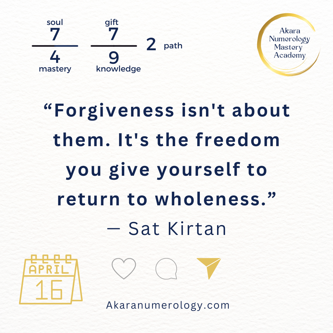 April 16, 2025 – Heal Through Forgiveness | Sat Narayan + Meditation for Self-Healing