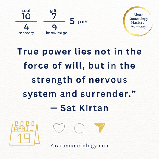 Don’t Push Through. April 19 Is a Day to Reset & Rise Smarter