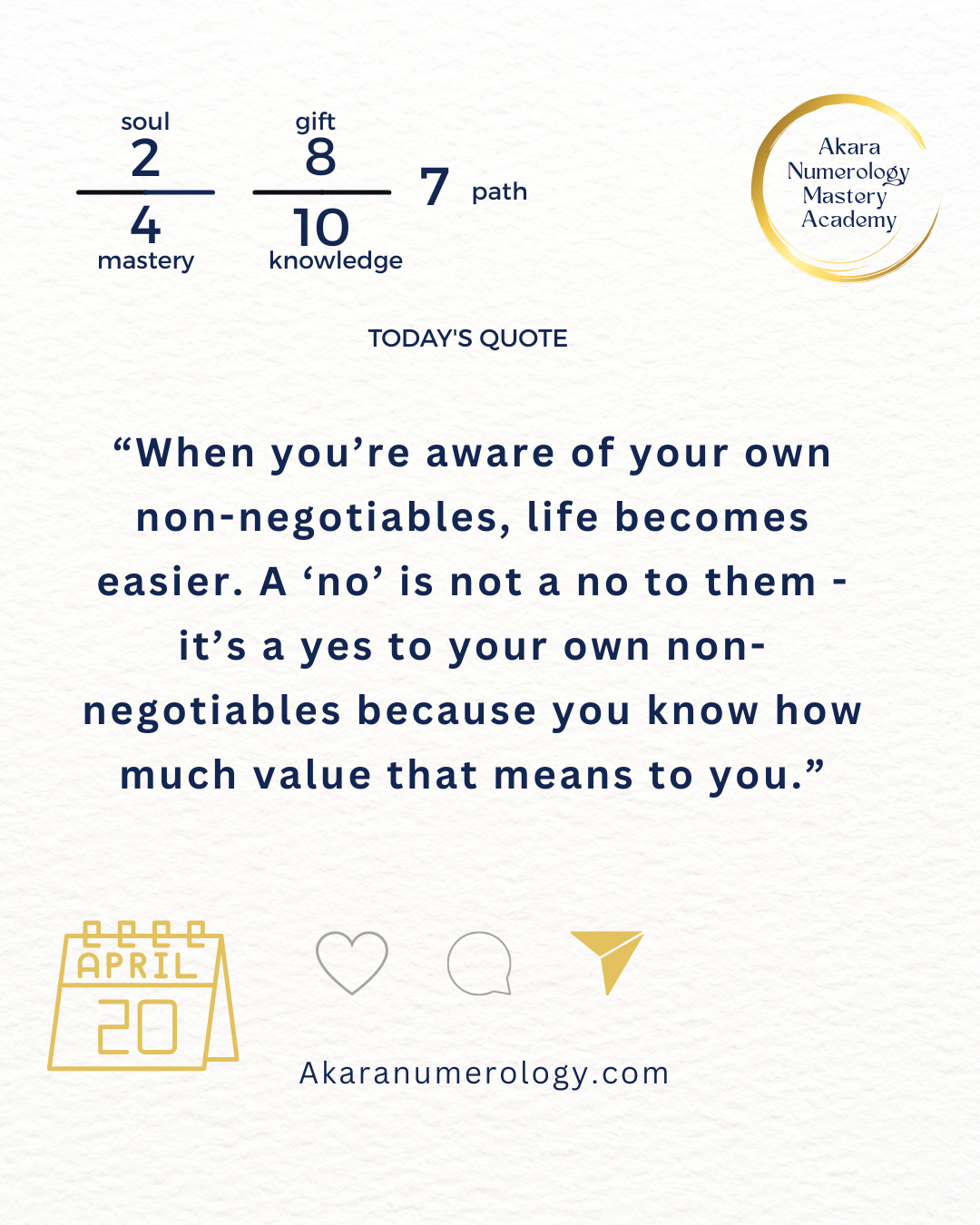 Monday, April 20th: Set Healthy Boundaries to Protect Your Space
