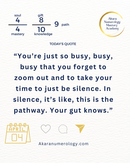 Saturday, April 4th: Stop the Busyness and Find Your Next Step