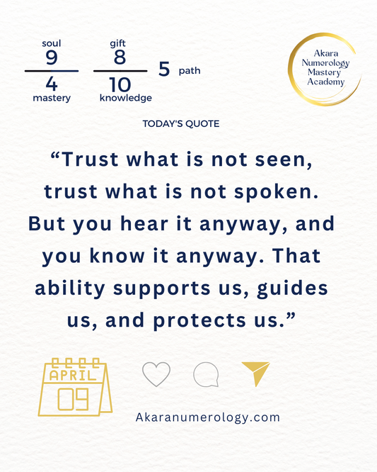 Thursday, April 9th: Activate All Your Senses and Listen Deeply