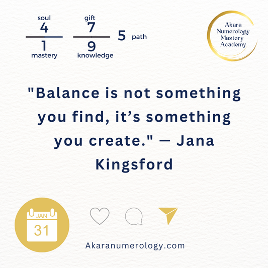 🌿 January 31st, 2025: Find Your Balance & Reflect 🌿