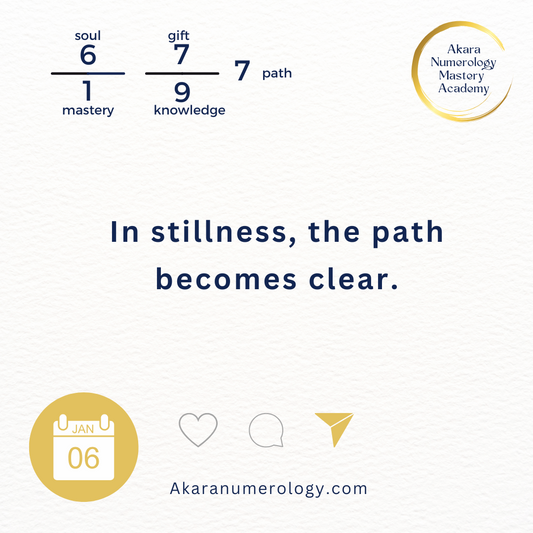 January 6th, 2025: Listen, Trust, and Align with Your Inner Knowing