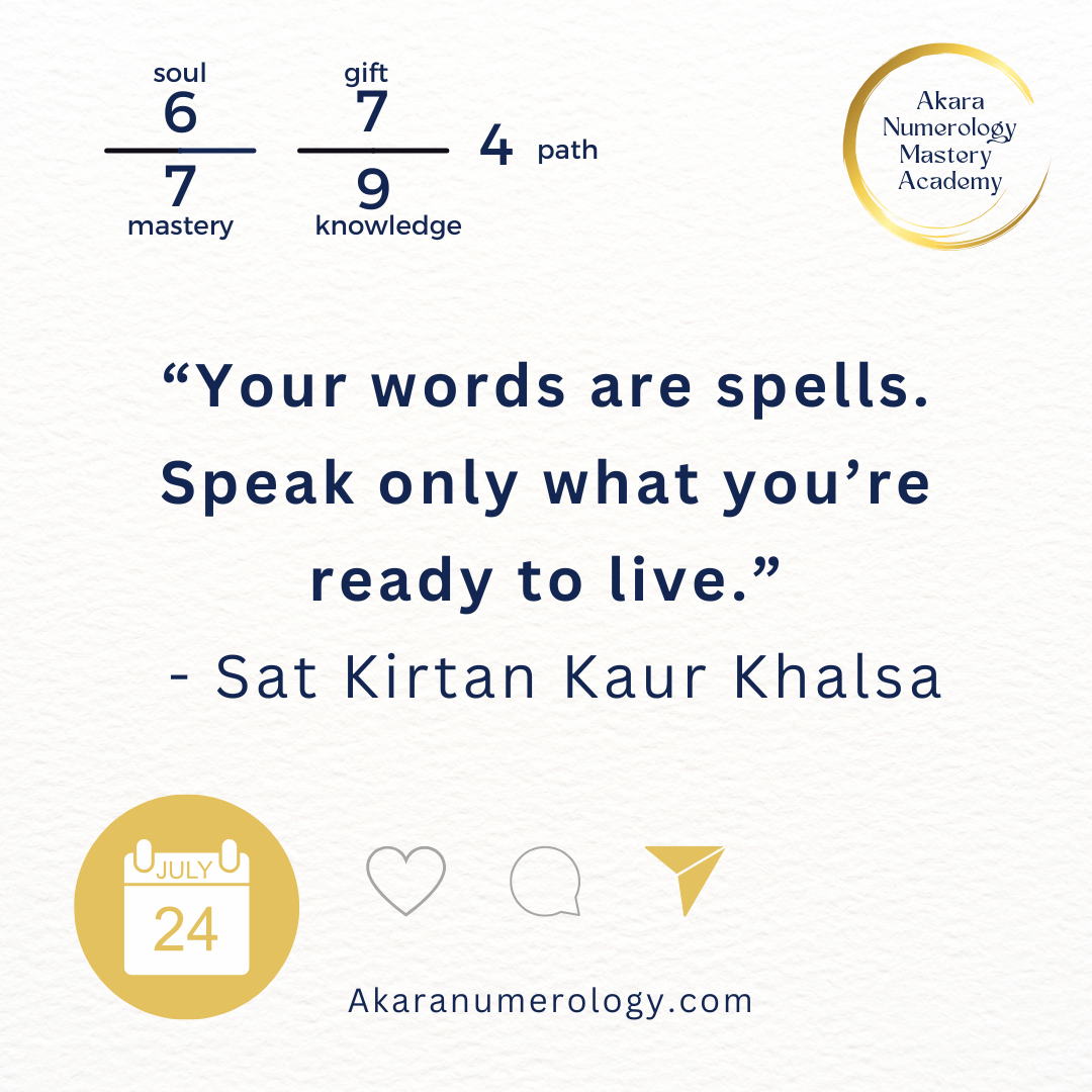 Akara Numerology July 24 Forecast — Structure and soulful communication under the 6 and 4 vibration