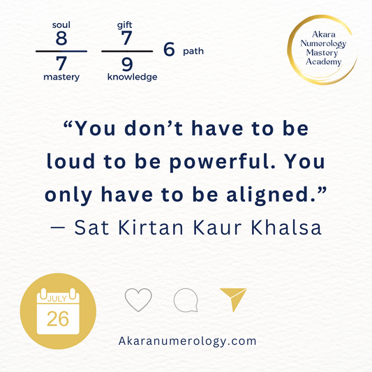 Akara Numerology Forecast July 26, 2025 — Inner fire meets gentle emotional flow with nervous system reset cues.