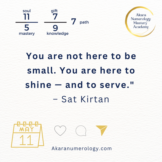 May 11, 2025 – Realign with Service, Stillness & Soul