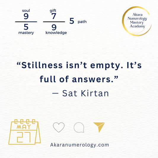 May 27th, 2025: Speak Only When Your Soul Is Calm
