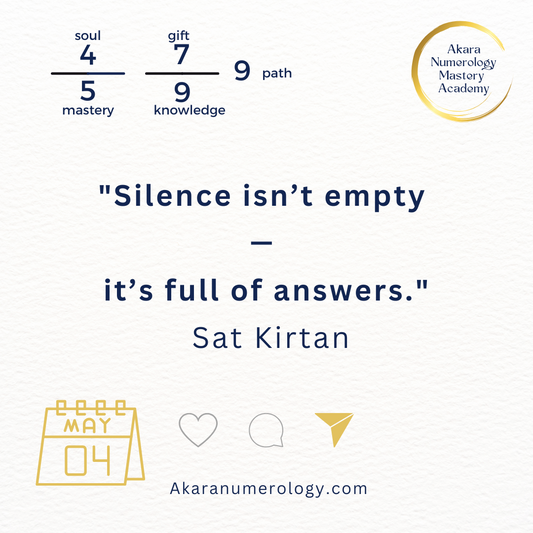 May 4th 2025 Akara Numerology Forecast — Find Freedom in Structure