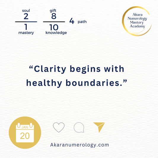 January 20th · Where are you saying yes — when your system is asking for a boundary?