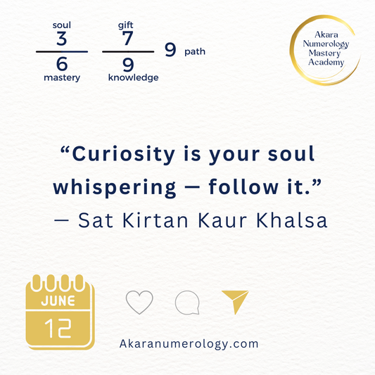 June 12, 2025 — Let Curiosity Be Your Compass