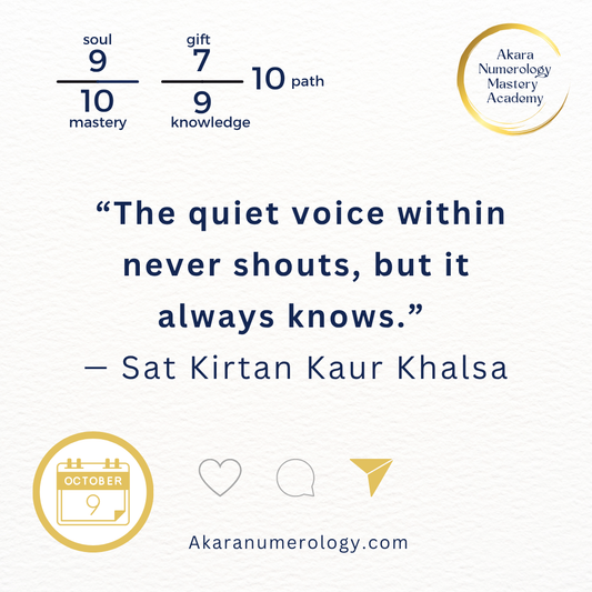 🌟 Daily Energy Forecast — October 9, 2025