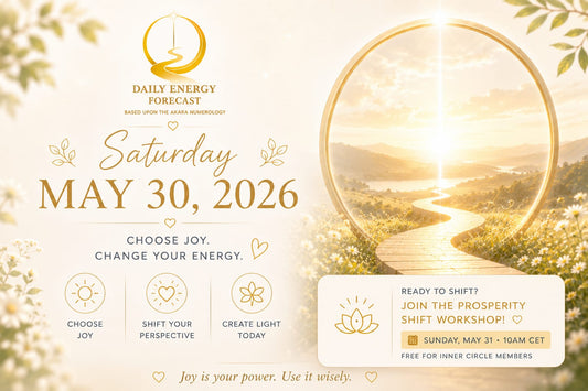 SATURDAY MAY 30 — CHOOSE JOY