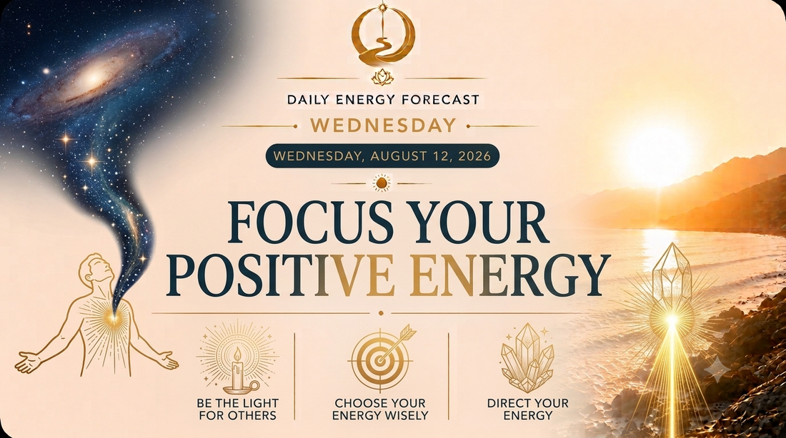 August 12 | Focus Your Positive Energy