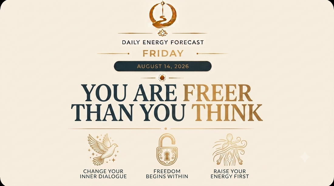 August 14 Numerology Forecast | You Are Freer Than You Think | Akara Numerology