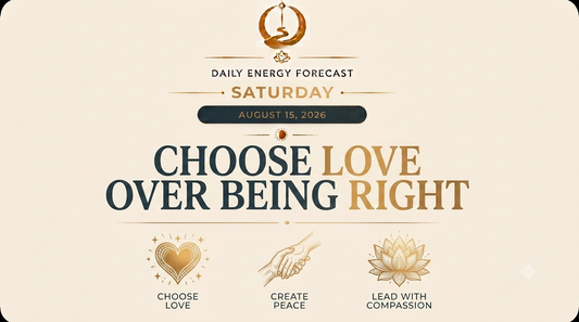 August 15 Numerology Forecast | Choose Love Over Being Right | Akara Numerology