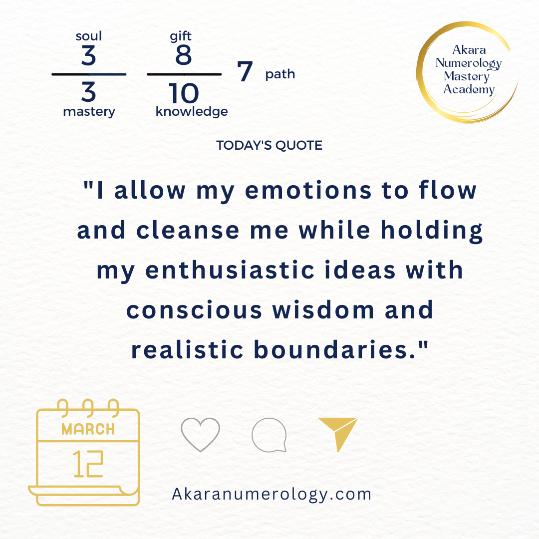 Thursday, March 12, 2026: Navigate Emotional Flow with Creative Wisdom