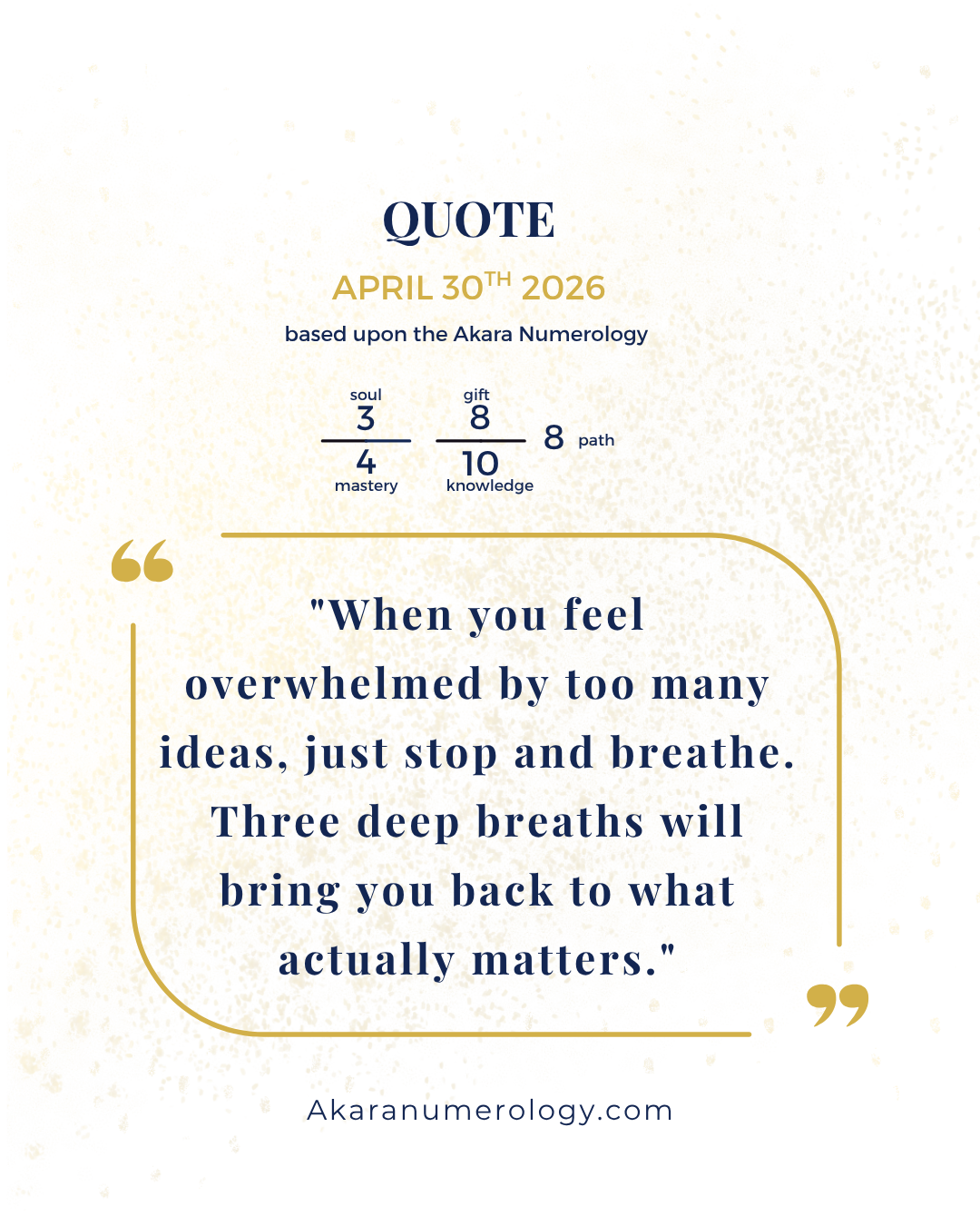 Thursday, April 30th: Trust Your Creative Flow and Release Tension