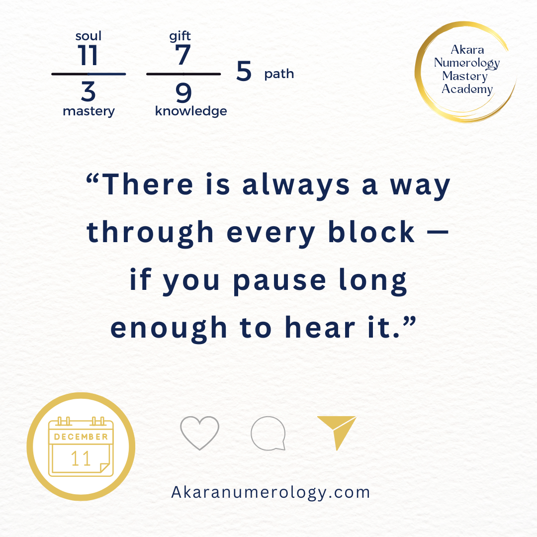 🌟 December 11 — What Is Your Body Trying to Tell You Today?