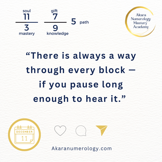 🌟 December 11 — What Is Your Body Trying to Tell You Today?